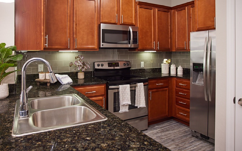 Your Apartment Home c-shaped kitchen